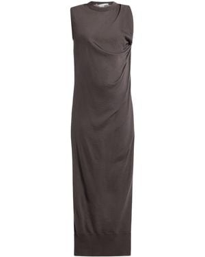 Stella McCartney Draped Dress - Gray