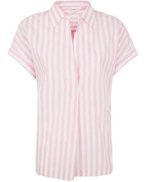 Aspesi Top Con Collo A Camicia - Rosa