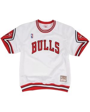 Mitchell & Ness X Nba Authentic Shooting "chicago Bulls" Tシャツ - ホワイト