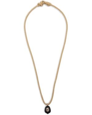 Dezso by Sara Beltran 18K Rose Coquito Diamond Necklace - Pink
