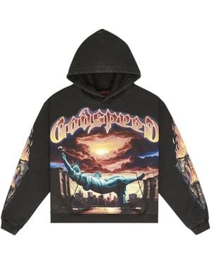 Godspeed Burnt Bridges Graphic Hoodie - Black