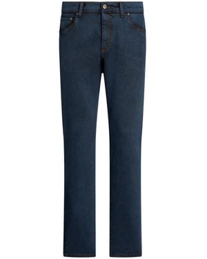 Etro Pegaso スリムジーンズ - ブルー