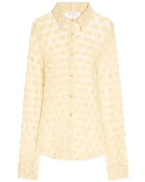 Dries Van Noten Mesh Shirt - White