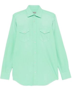 Sartorio Napoli Texas Chest-Pocket Shirt - Green
