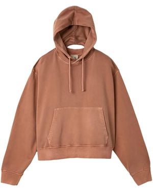 CAMPERLAB オーガニックコットン パーカー - ブラウン