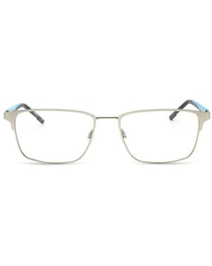 Flexon Rectangle-Frame Glasses - White