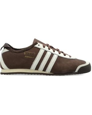 adidas Italia 60S Leather Trainers - Brown