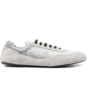 Prada Sneakers mit Schnürung - Weiß