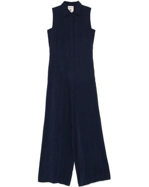 Semicouture Igina Jumpsuit - Blue