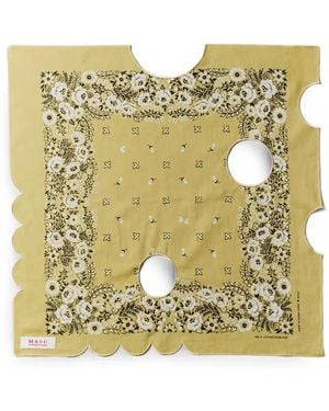 MASU Cheese Cut-Out Scarf - Metallic