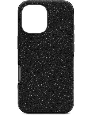 Swarovski Coque D'Iphone 17 À Ornements En Cristal - Black