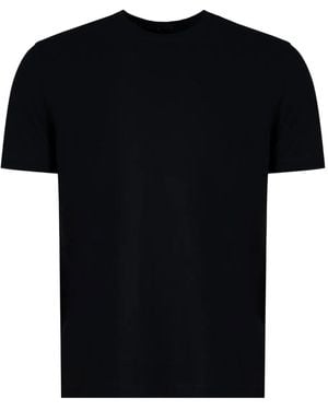 Zanone Crewneck T-Shirt - Black