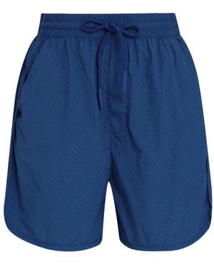 Osklen Shorts Mit Mesh-Einsätzen - Blau