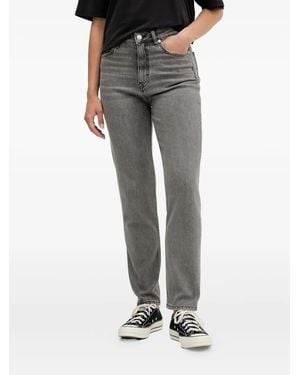 HUGO Jeans mit Logo-Patch - Grau