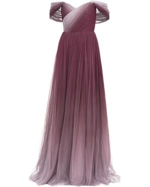 Ana Radu Long Gradient Dress - Purple