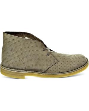 Clarks Desert Lace-Up Boots - Green