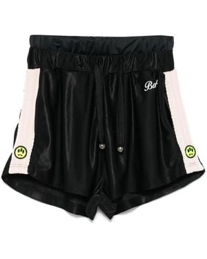 Barrow Shorts Mit Streifen - Schwarz