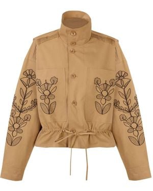 Antik Batik Veste Maria - Neutre
