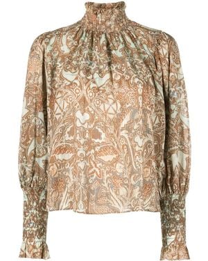 Ulla Johnson "hilda" Blouse - Brown