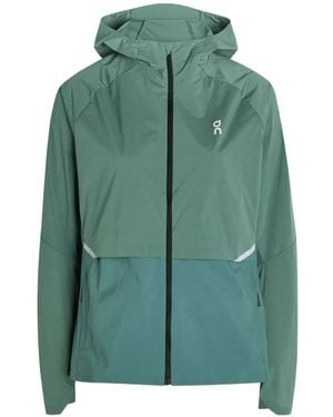 On Shoes Hooded Lightweight Jacket - Green