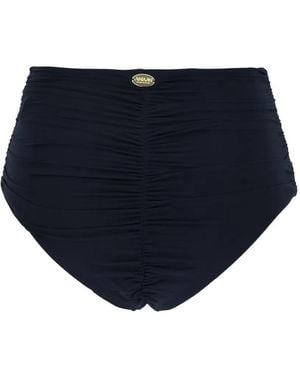MAISON ANANA Ruched Bikini Bottoms - Blue