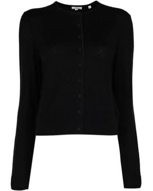 Vince Buttoned Cardigan - Black