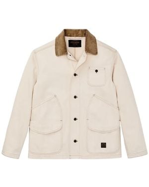 Filson Corduroy-Collar Denim Jacket - Natural