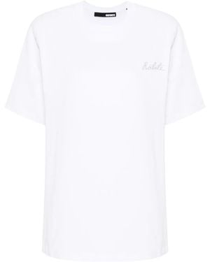 ROTATE BIRGER CHRISTENSEN ロゴ Tシャツ - ホワイト