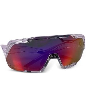 Beautiful Struggles X Alpina Rocket Mirrored-Lenses Sunglasses - Purple