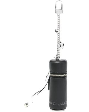 Marc Jacobs Heart-detail keyring - Blanco
