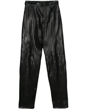 Mugler ローライズ パンツ - グレー