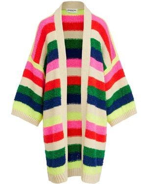 Essentiel Antwerp Gabilo Striped Cardigan - Natural