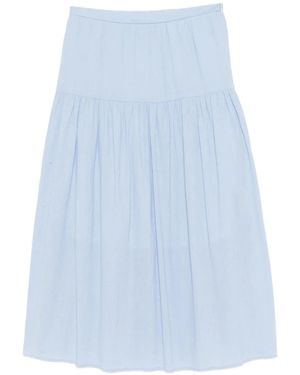 To b. by agnès b. Rock aus Baumwolle - Blau