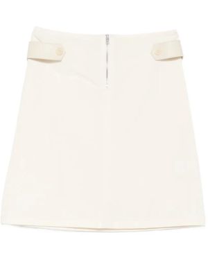 Paloma Wool Deuna Zip-Up Midi Skirt - Natural