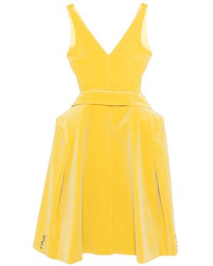 JW Anderson V-Neck Maxi Dress - Yellow