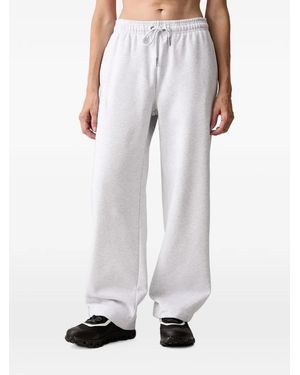 On Shoes Club Collective Drawstring Wide-Leg Track Pants - White