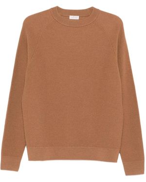 Fursac Crew-Neck Jumper - Brown