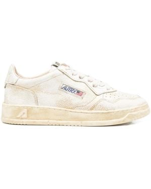 Autry Leather Sneakers - White
