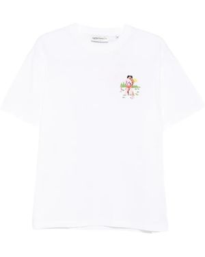 Carne Bollente Knee Deep Desire Cotton T-Shirt - White