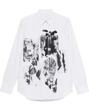 Paul Smith Graphic-Print Shirt - White