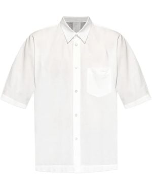 Homme Plissé Issey Miyake Short-Sleeve Pocket Shirt - White
