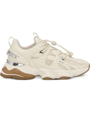 Philipp Plein Runner Beast X-01 Paneled Sneakers - White