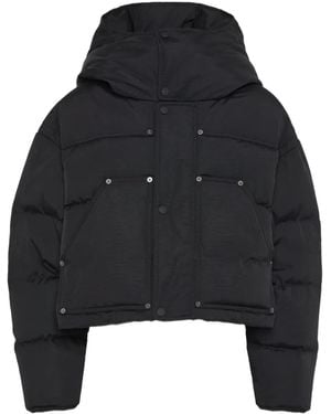 DSquared² Hooded Puffer Jacket - Black