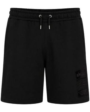 Alpha Industries ドローストリング ショートパンツ - ブラック