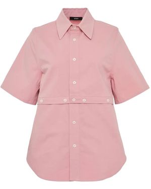 BONBOM Detachable Swing Shirt - Pink