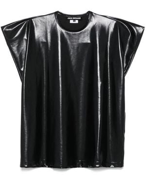 Junya Watanabe Foiled T-Shirt - Black