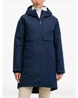 Columbia Hooded Pocket Coat - Blue