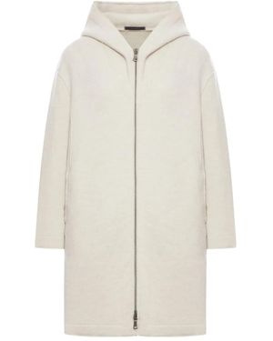 Transit Hooded Coat - ホワイト