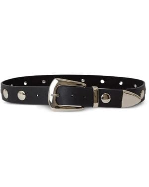 B-Low The Belt Gürtel Mit Nieten - Weiß