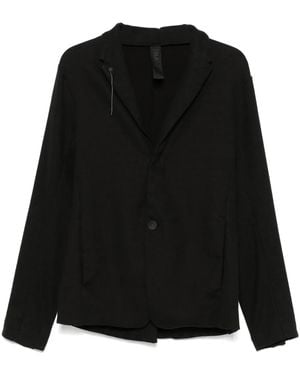 Transit Notched-Lapels Blazer - Black